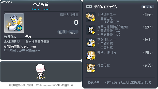 圣洁权威 Tooltip