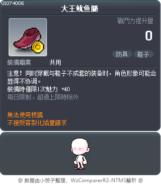 大王鱿鱼腿 Tooltip