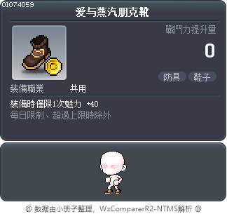 爱与蒸汽朋克靴 Tooltip