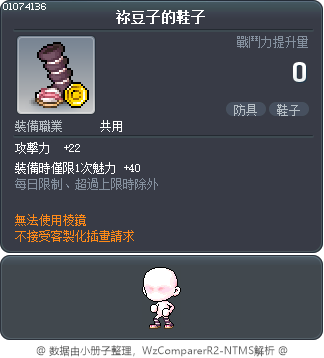 祢豆子的鞋子 Tooltip