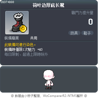 荷叶边厚底长靴 Tooltip