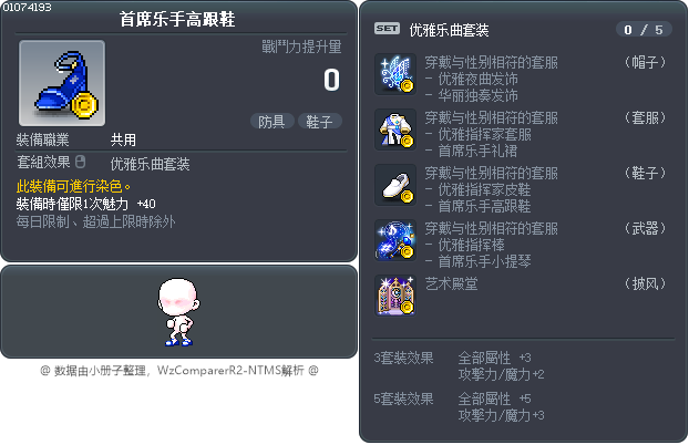 首席乐手高跟鞋 Tooltip