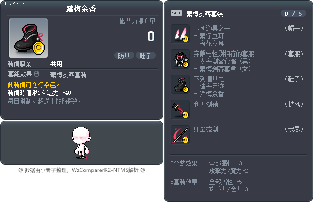 踏梅余香 Tooltip