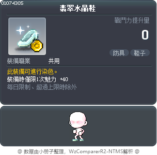 翡翠水晶鞋 Tooltip
