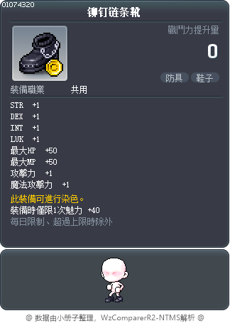 铆钉链条靴 Tooltip