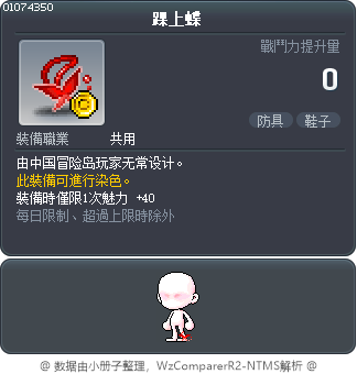 踝上蝶 Tooltip