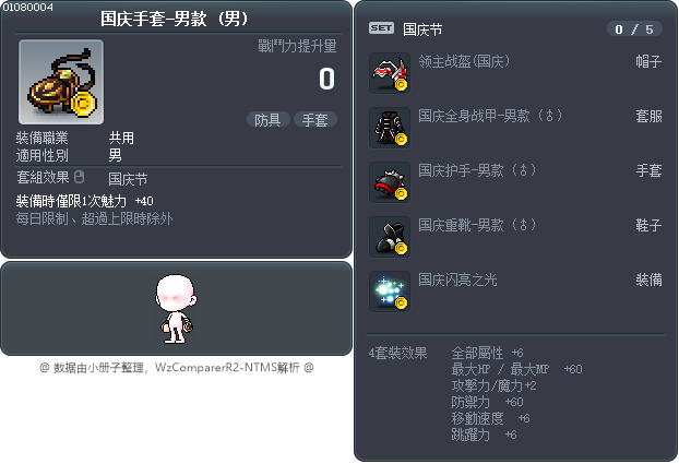 国庆手套-男款 Tooltip