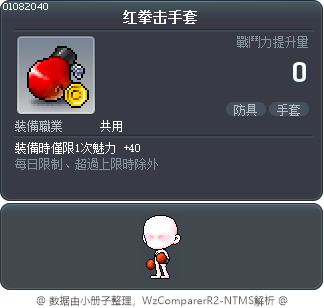 红拳击手套 Tooltip