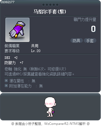 马绍尔手套(紫) Tooltip