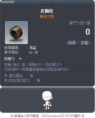 皮腕轮 Tooltip