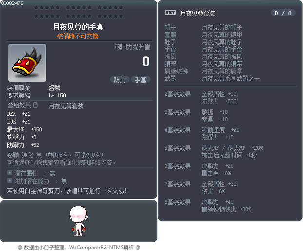 月夜见尊的手套 Tooltip