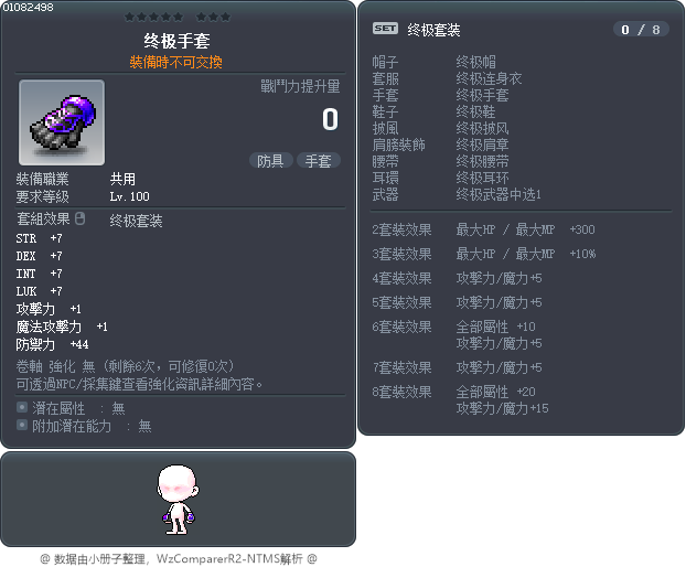 终极手套 Tooltip