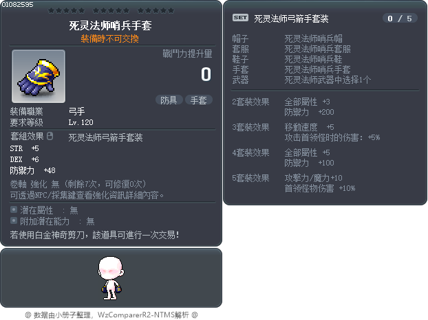 附魔監視兵手套 Tooltip