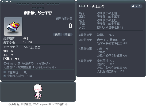 穆斯佩尔战士手套 Tooltip