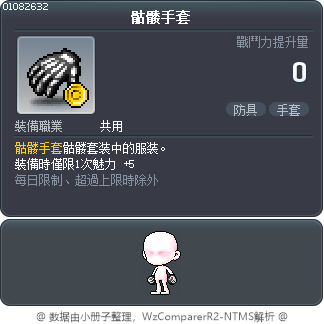 骷髅手套 Tooltip
