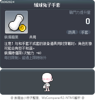 绒球兔子手套 Tooltip