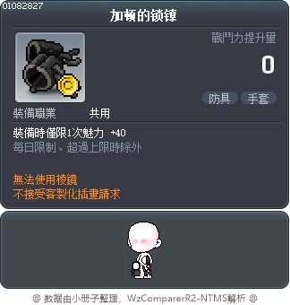 加顿的锁镣 Tooltip