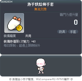 热乎烘焙师手套 Tooltip