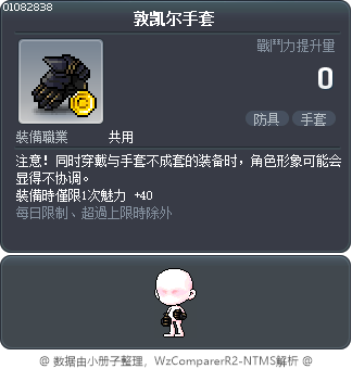 敦凯尔手套 Tooltip