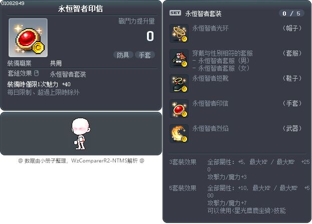 永恒智者印信 Tooltip