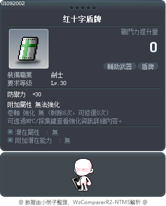 红十字盾牌 Tooltip