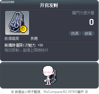 升官发财 Tooltip