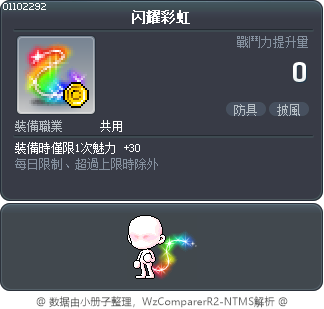闪耀彩虹 Tooltip