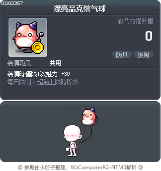 漂亮品克缤气球 Tooltip
