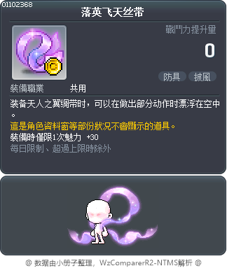 落英飞天丝带 Tooltip