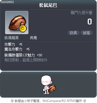 松鼠尾巴 Tooltip