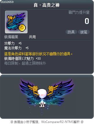 真·高贵之神 Tooltip