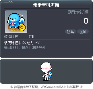 亲亲宝贝海獭 Tooltip