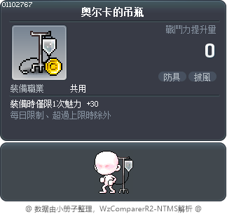 奥尔卡的吊瓶 Tooltip