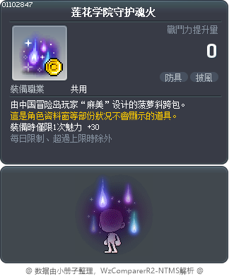 莲花学院守护魂火 Tooltip