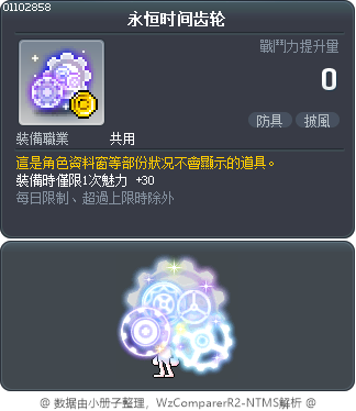 永恒时间齿轮 Tooltip