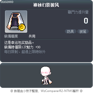 神秘幻影披风 Tooltip