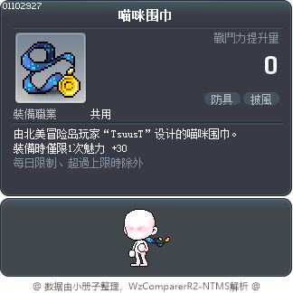 喵咪围巾 Tooltip