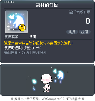 森林的低语 Tooltip
