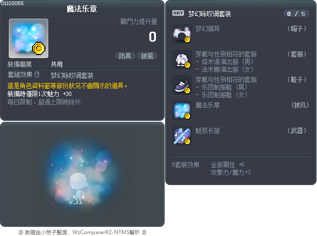 魔法乐章 Tooltip