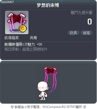 梦想的束缚 Tooltip