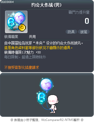 约会大作战(男) Tooltip