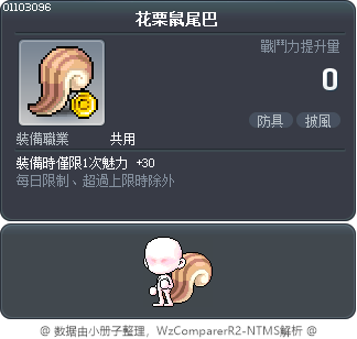 花栗鼠尾巴 Tooltip