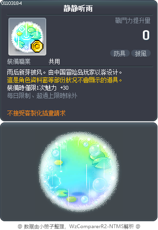 静静听雨 Tooltip