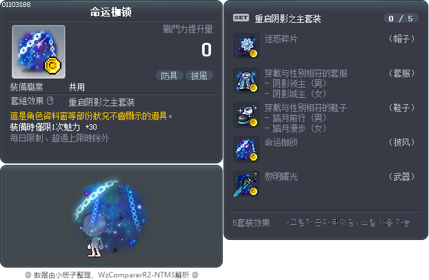 命运枷锁 Tooltip