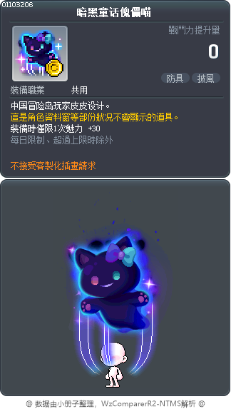 暗黑童话傀儡喵 Tooltip