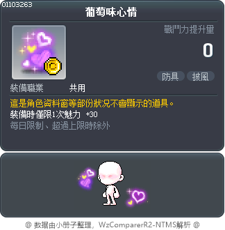 葡萄味心情 Tooltip