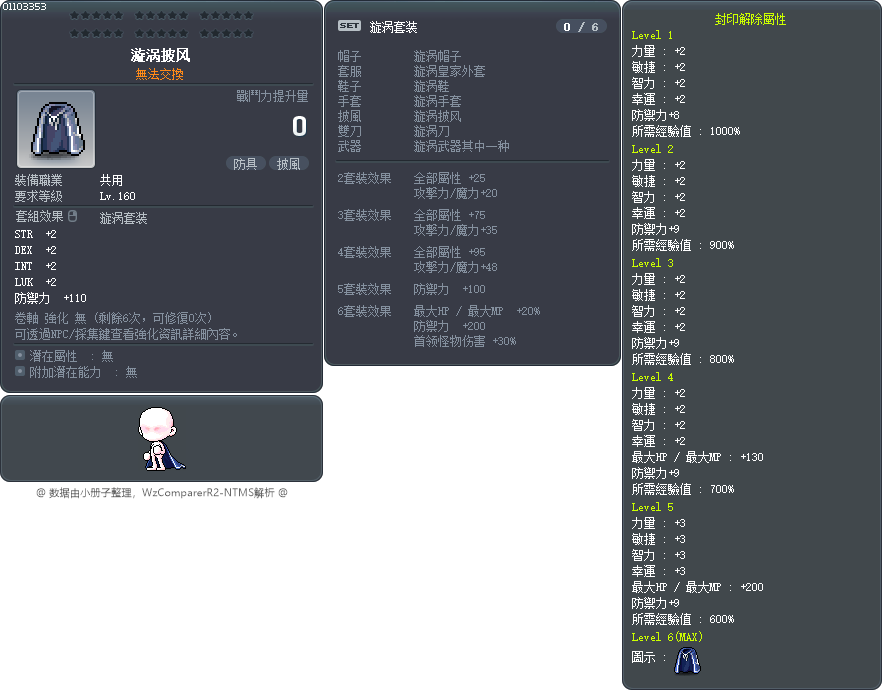 漩涡披风 Tooltip
