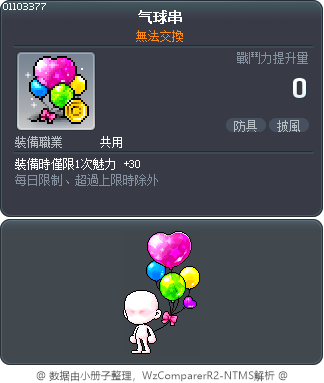 气球串 Tooltip