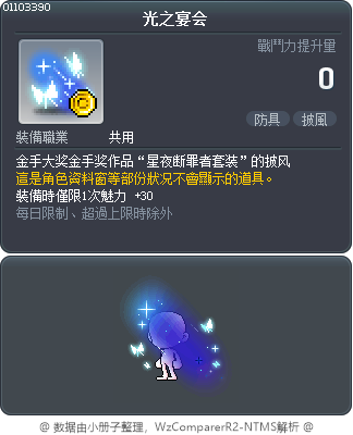 光之宴会 Tooltip