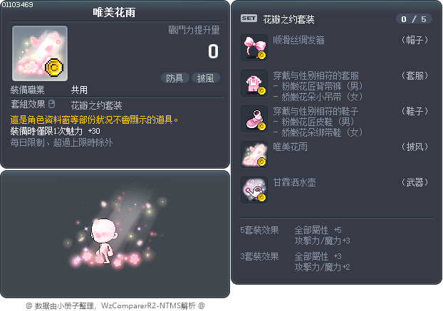 唯美花雨 Tooltip